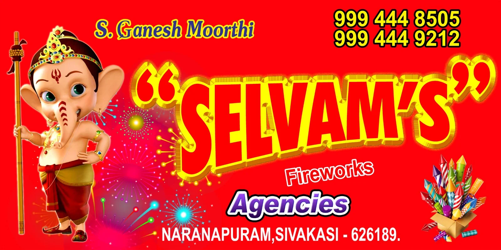 Selvam Crackers
